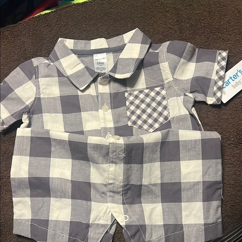 Carter's Baby Plaid Shirt